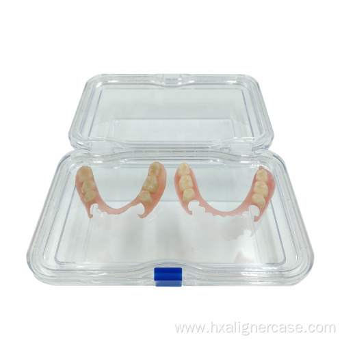 15x10x7.5cm Plastic Transparent Dental Storage Teeth Box